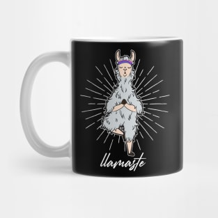 Yoga Design Lama Namaste Mug